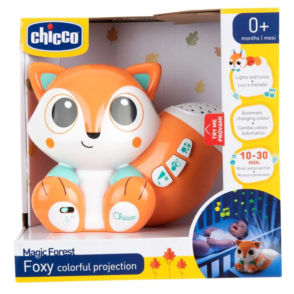 CHICCO KOLOROWY PROJEKTOR FOXY