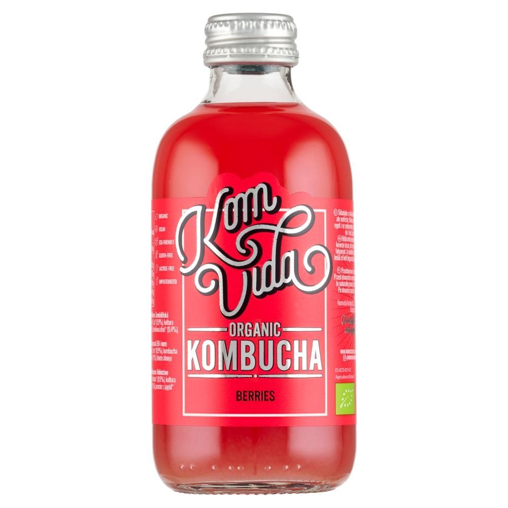 BIO KOMBUCHA KOMVIDA 250ml CZERW.OW