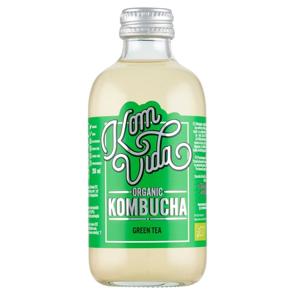 Komvida Green Tea Kombucha 250 ml