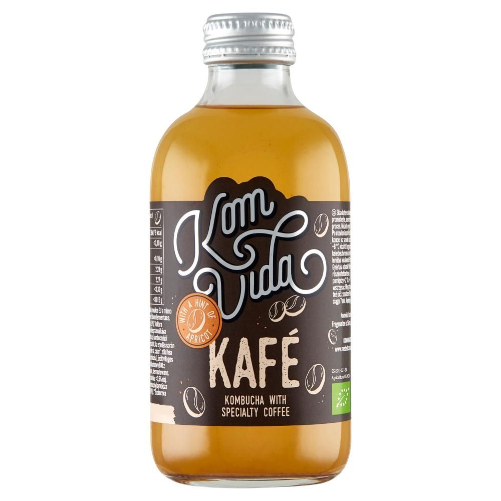 Komvida Kafé Bio sfermentowany napój herbaciany z kawą 250 ml