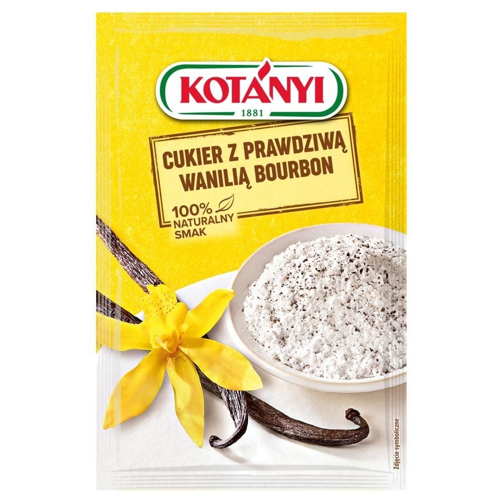 Kotányi Cukier z prawdziwą wanilią Bourbon 10 g