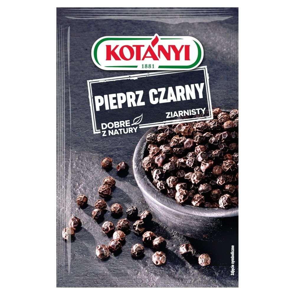 Kotányi Pieprz czarny ziarnisty 20 g