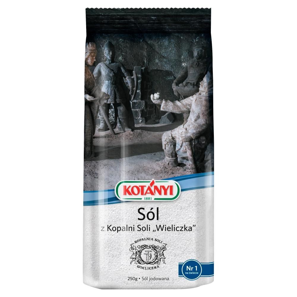 Kotányi Sól z Kopalni Soli Wieliczka 250 g