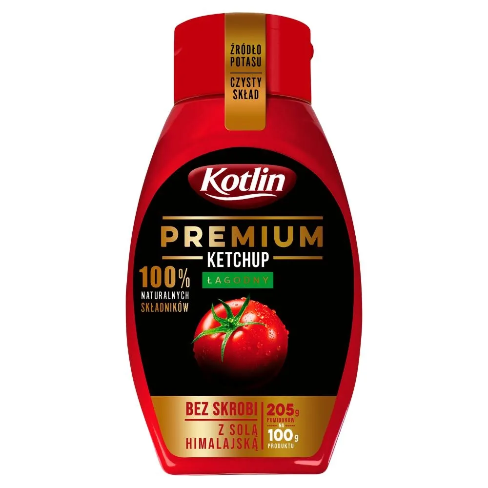 Kotlin Premium Ketchup łagodny 450 g