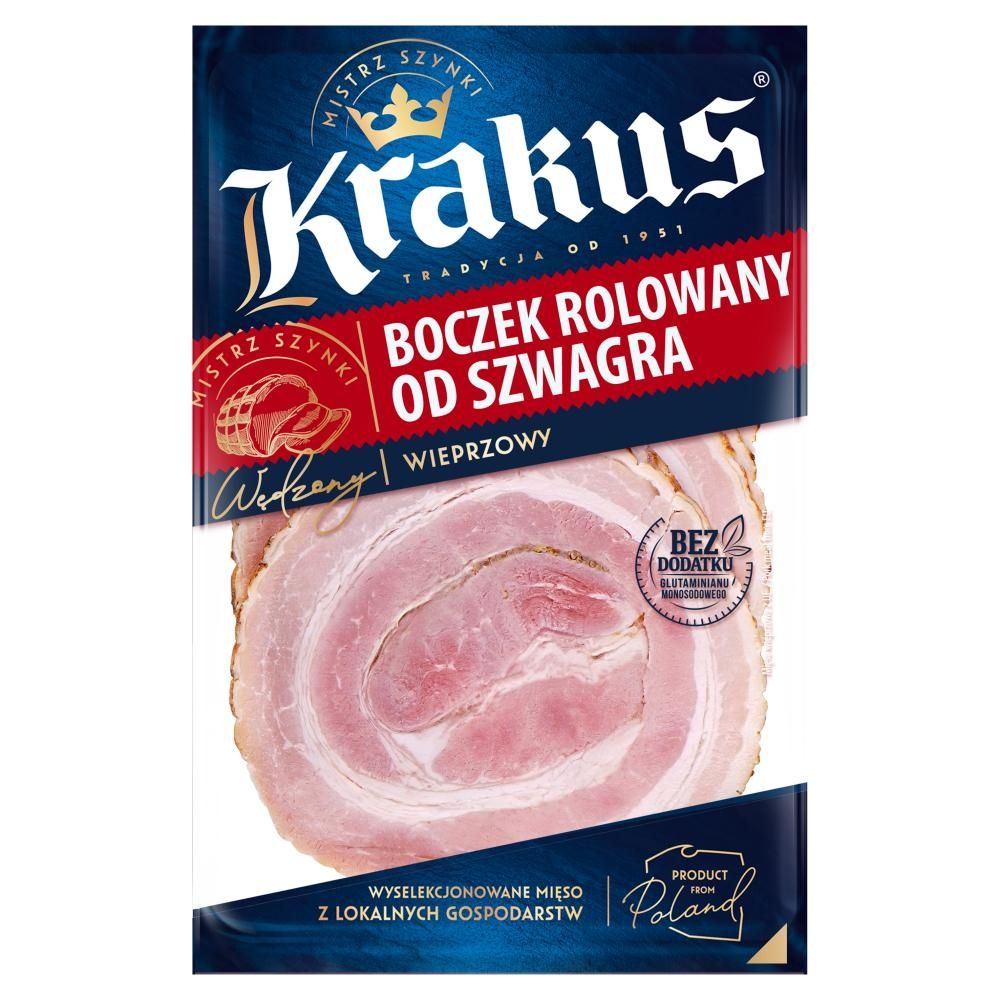 Krakus Boczek rolowany od szwagra 100 g