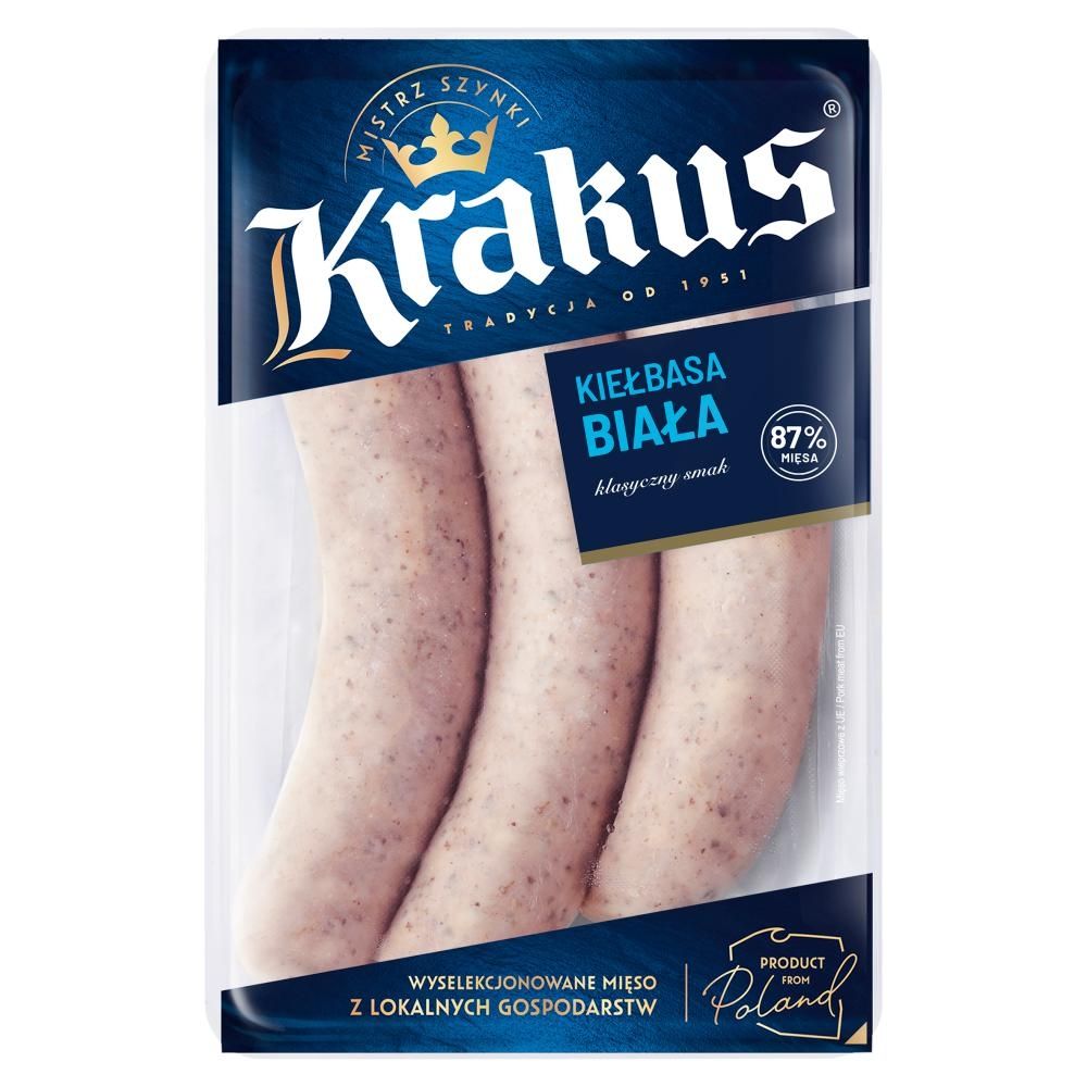 Krakus Kiełbasa biała 360 g