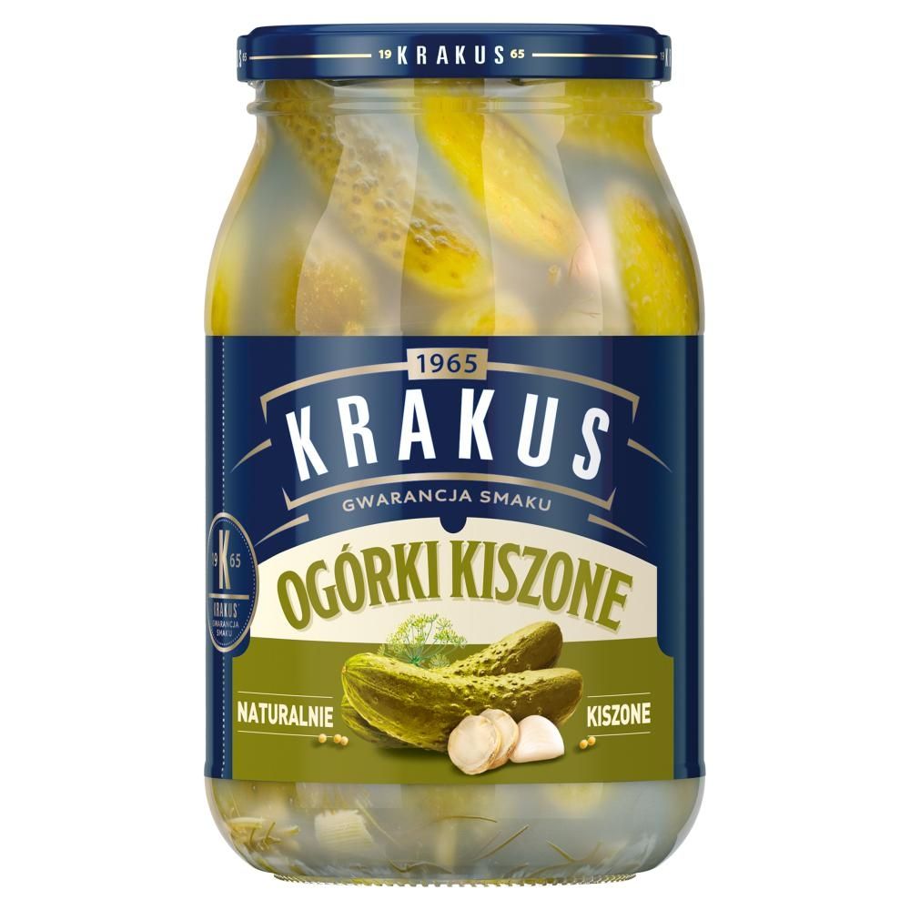 Krakus Ogórki kiszone 860 g