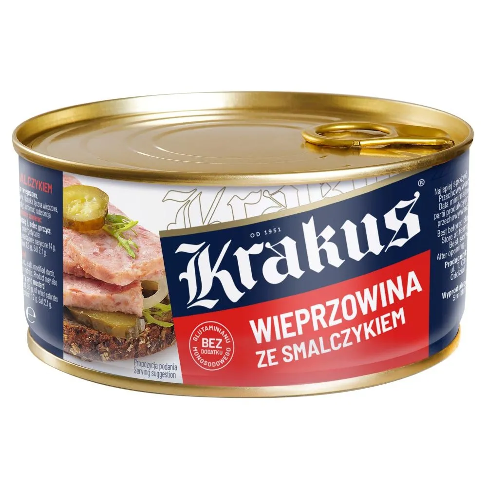 Krakus Wieprzowina ze smalczykiem 300 g