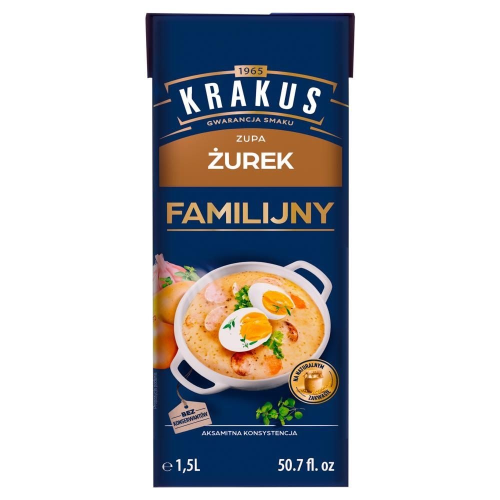 Krakus Zupa żurek familijny 1,5 l