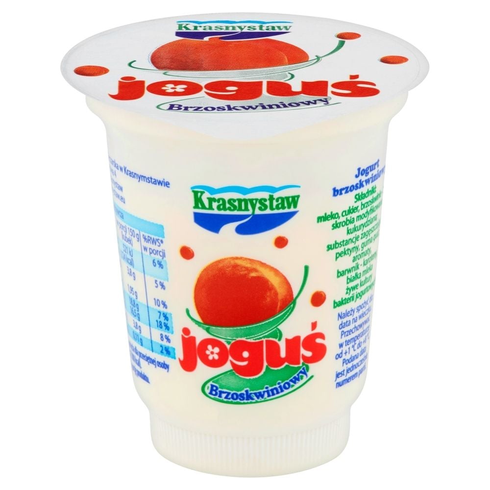 Krasnystaw Joguś Jogurt brzoskwiniowy 150 g