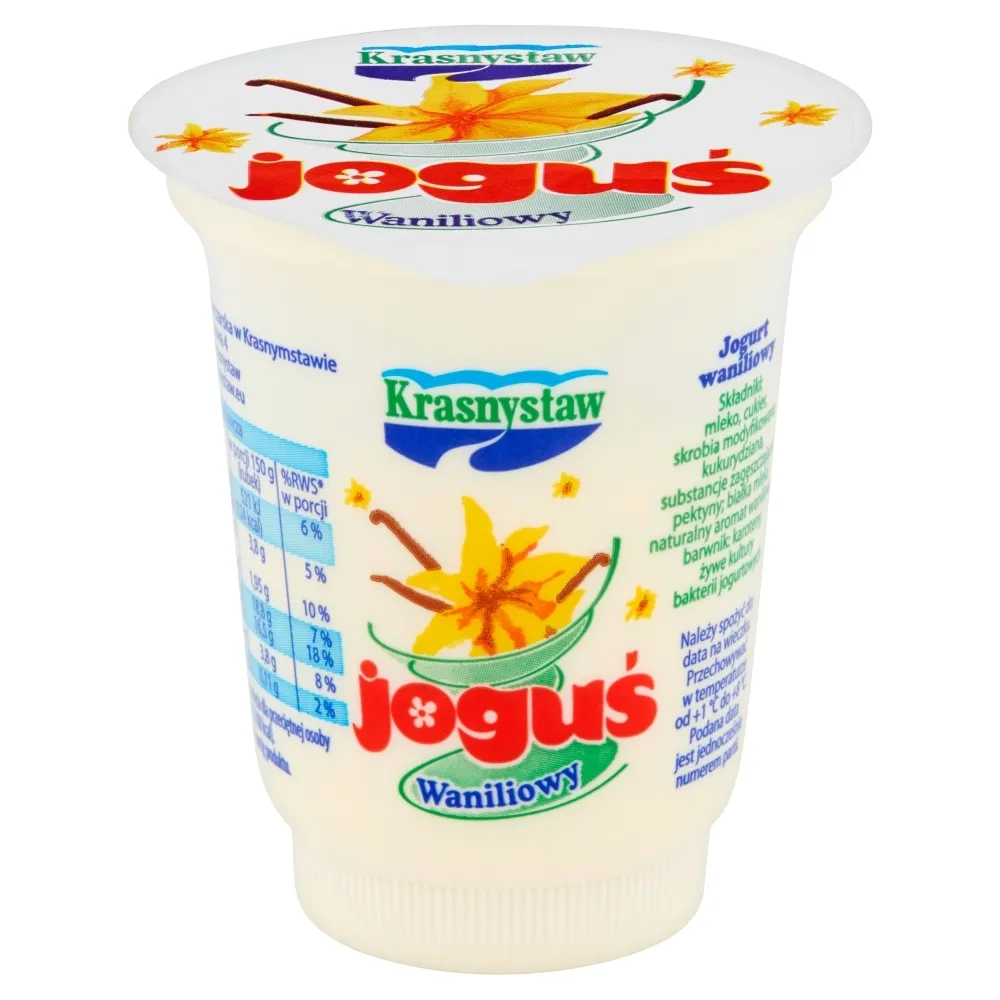 Krasnystaw Joguś Jogurt waniliowy 150 g