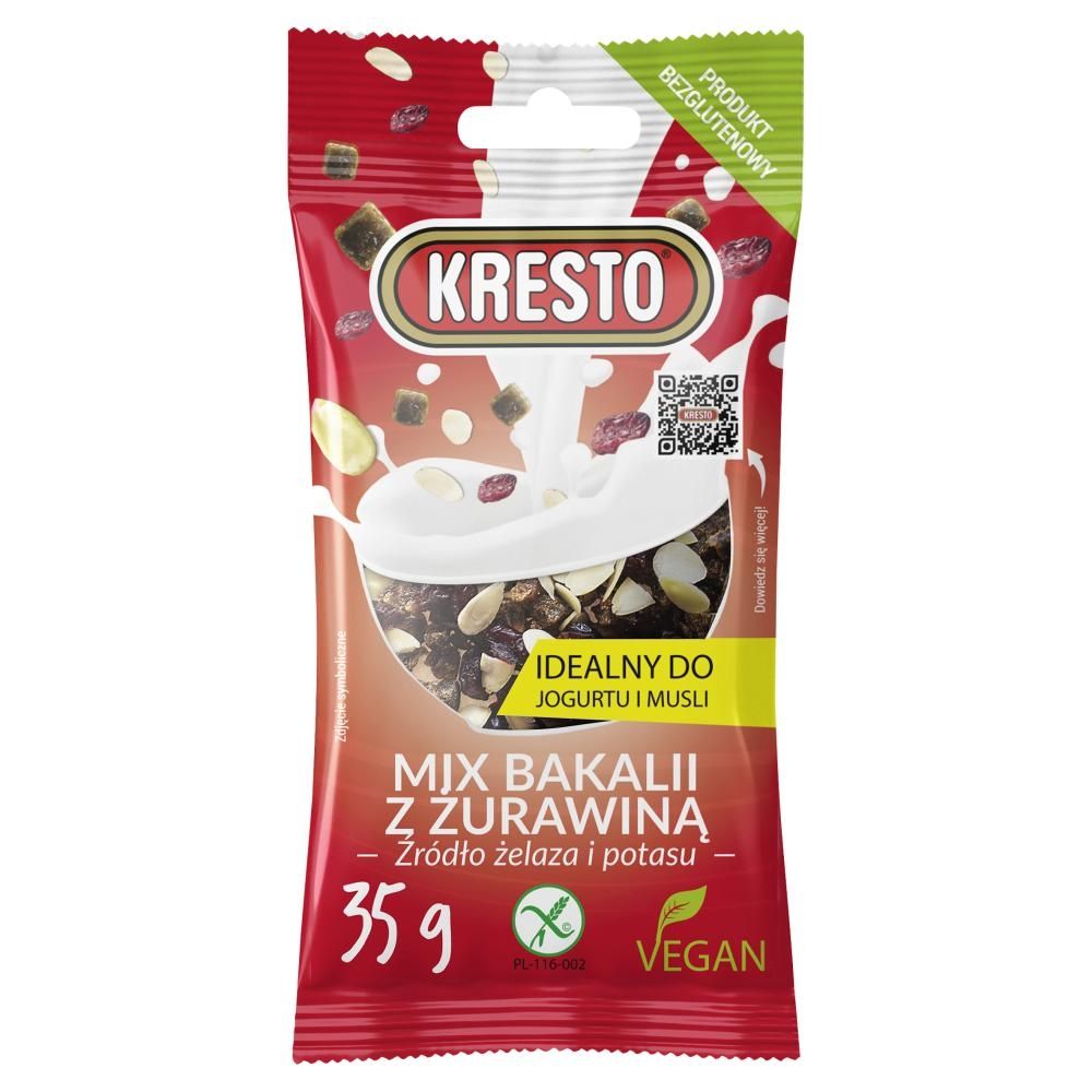 KRESTO Mix bakalii z żurawiną 35 g