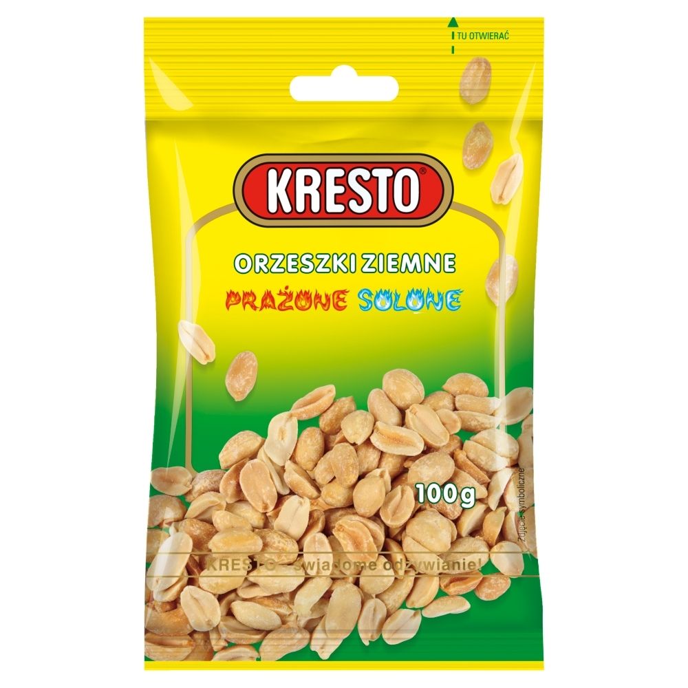 KRESTO Orzeszki ziemne prażone solone 100 g