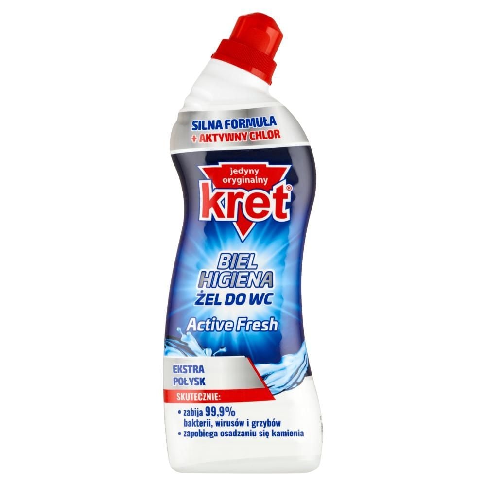 Kret Biel Higiena Active Fresh Żel do WC 750 g