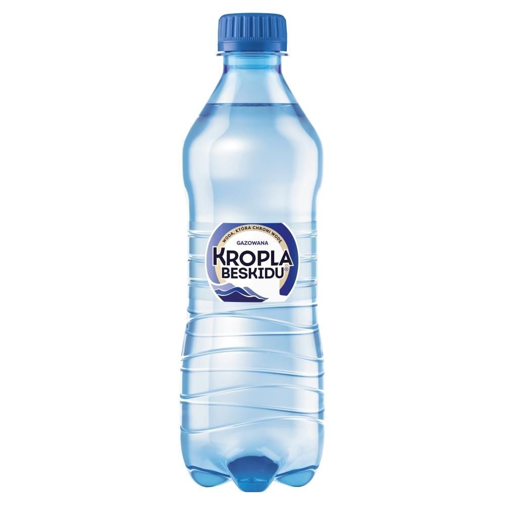 Kropla Beskidu Naturalna woda mineralna gazowana 500 ml