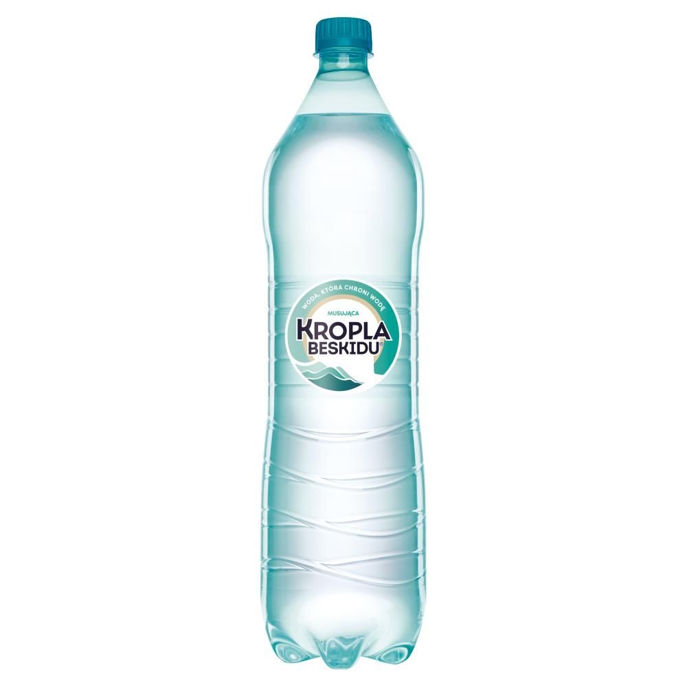 Kropla Beskidu Naturalna woda mineralna musująca 1,5 l