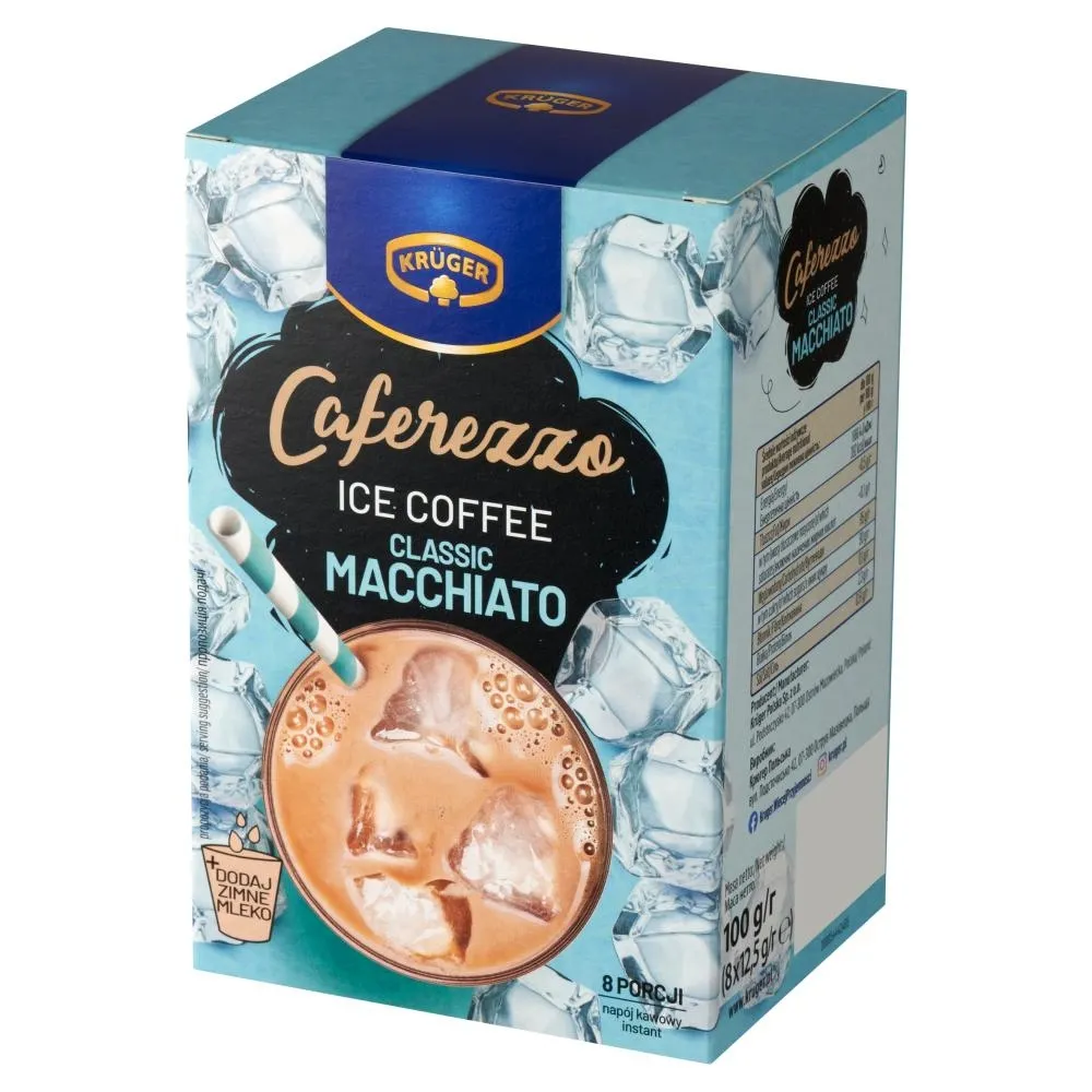 Krüger Caferezzo Classic Macchiato Napój kawowy instant 100 g (8 x 12,5 g)