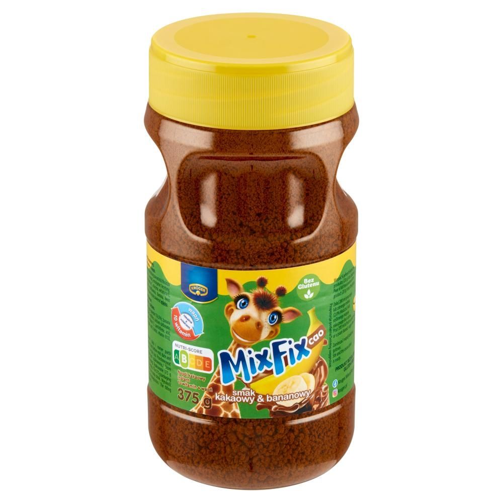 Krüger MixFix Cao Napój kakaowy instant smak kakaowy & bananowy 375 g