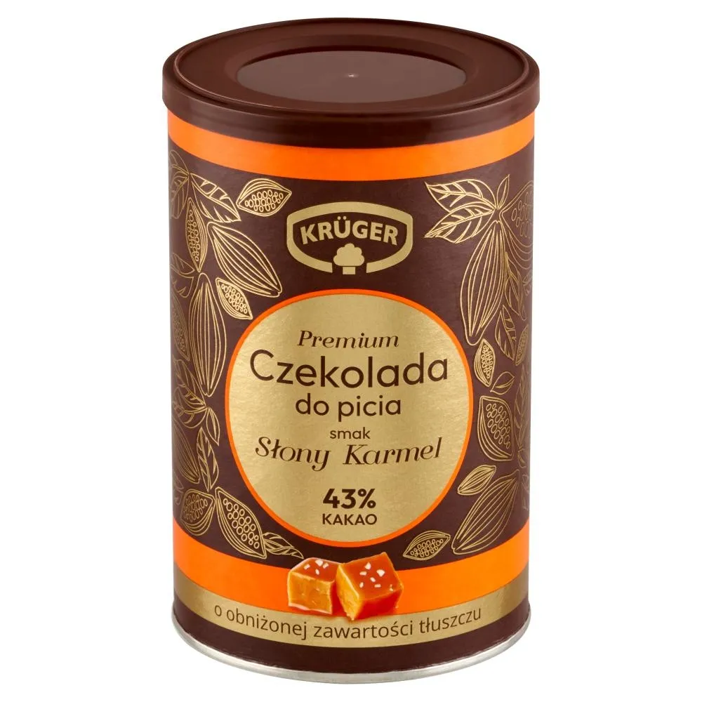 Krüger Premium Czekolada do picia smak słony karmel 220 g