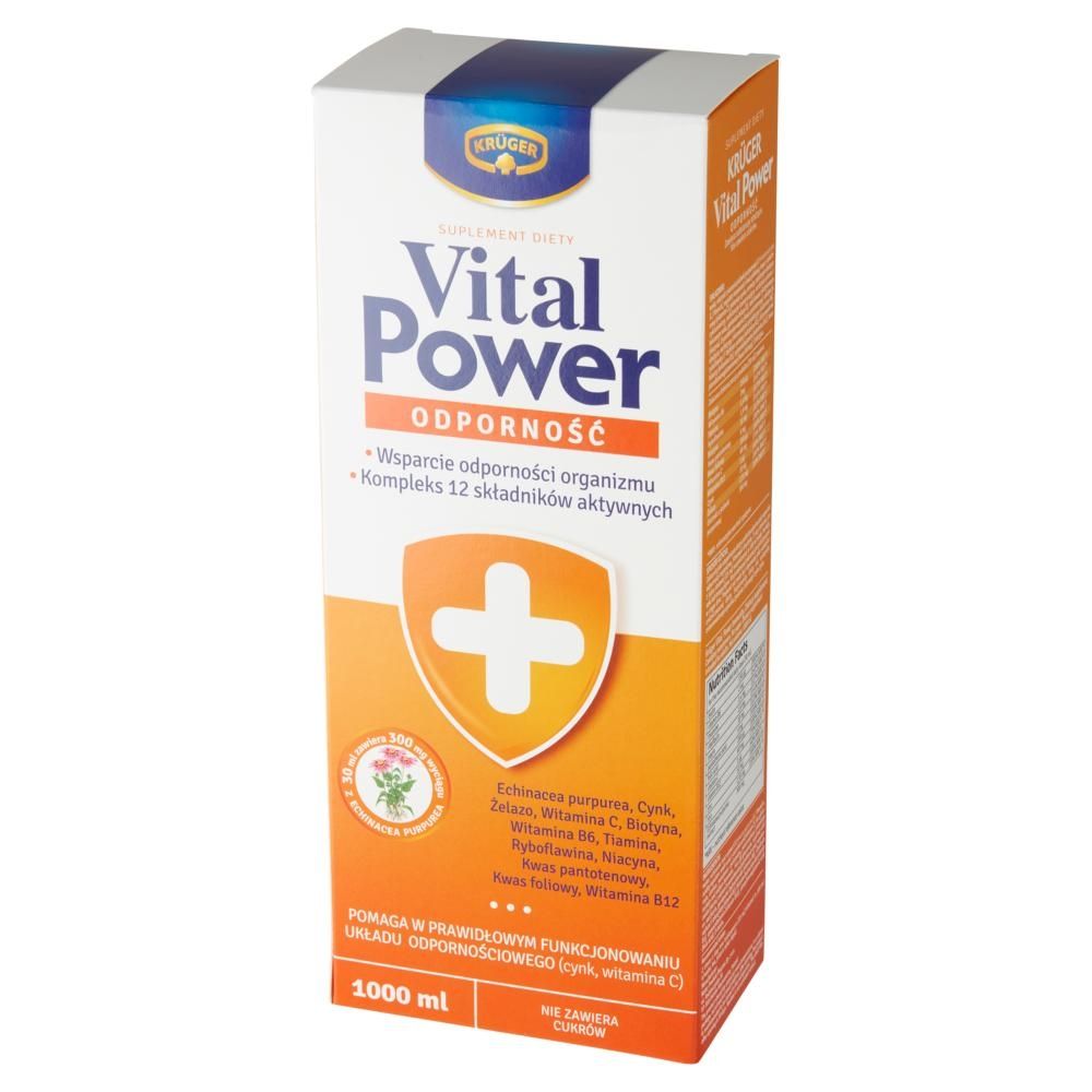 Krüger Vital Power Suplement diety odporność 1000 ml