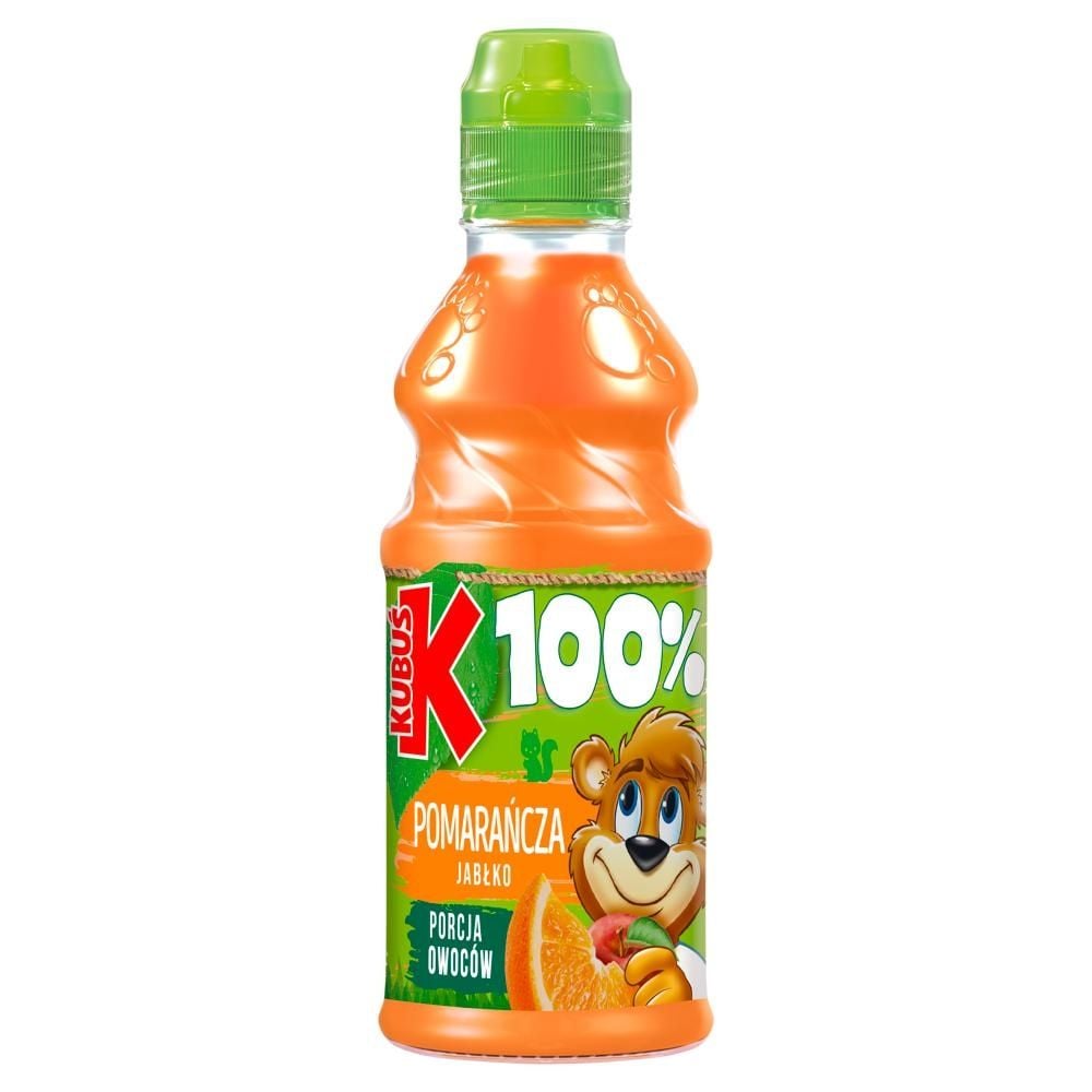 Kubuś 100% Sok pomarańcza jabłko 300 ml