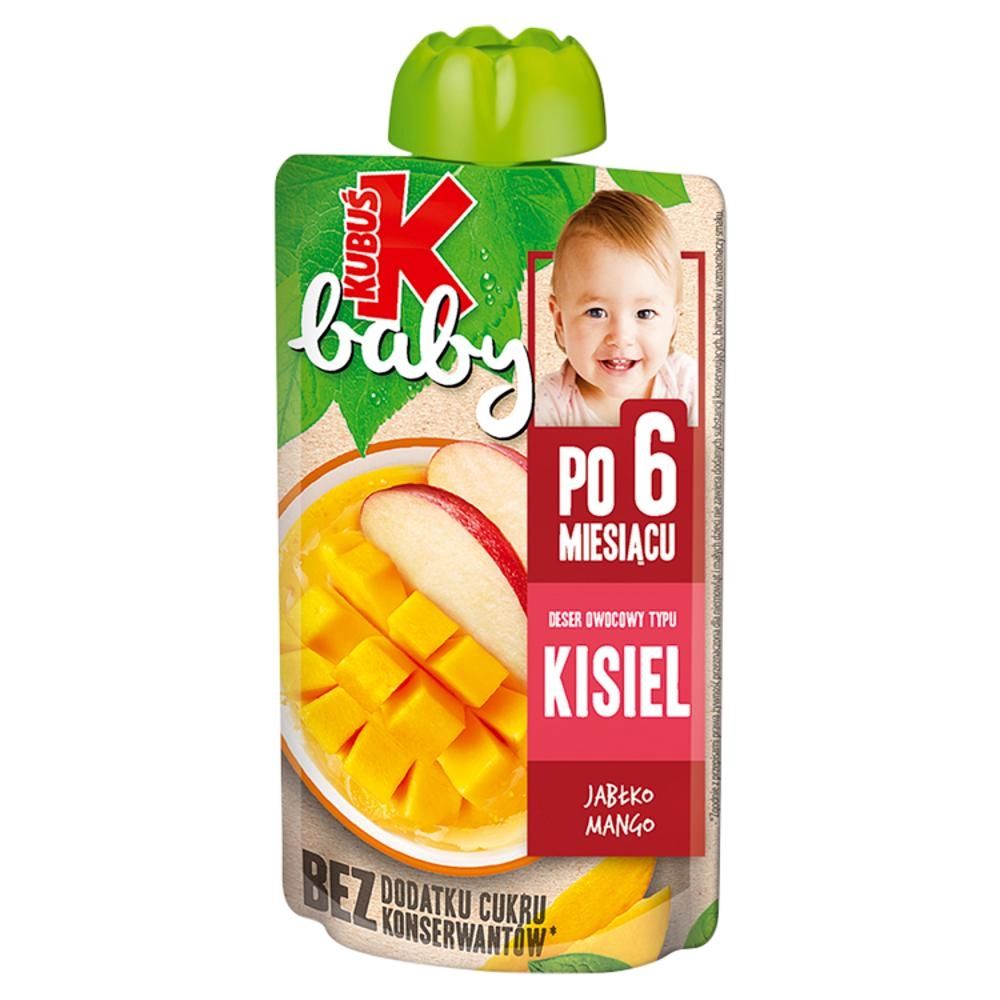 Kubuś Baby Deser owocowy typu kisiel po 6 miesiącu jabłko mango 100 g