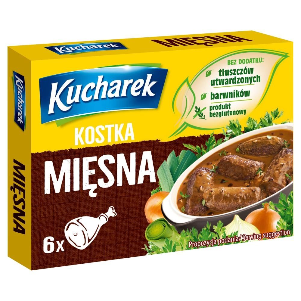 Kucharek Kostka mięsna 60 g (6 x 10 g)