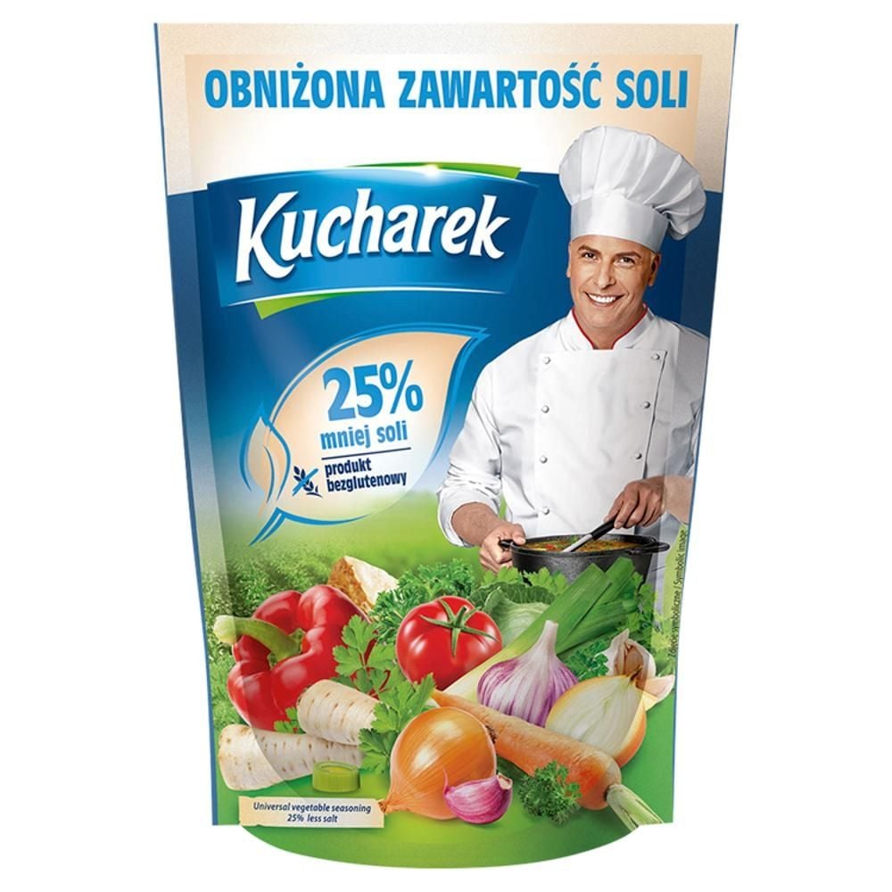 Kucharek Przyprawa do potraw z obniżoną zawartością soli 400 g