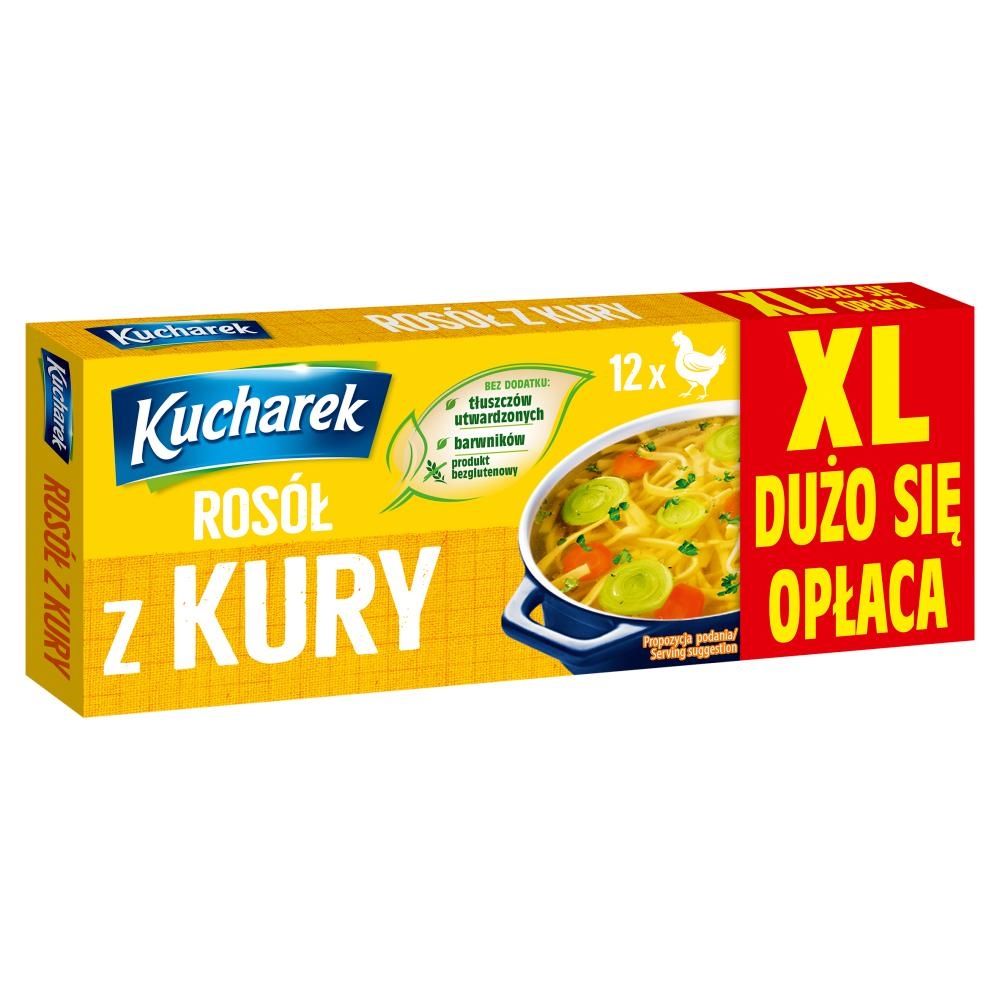 Kucharek Rosół z kury 120 g (12 x 10 g)