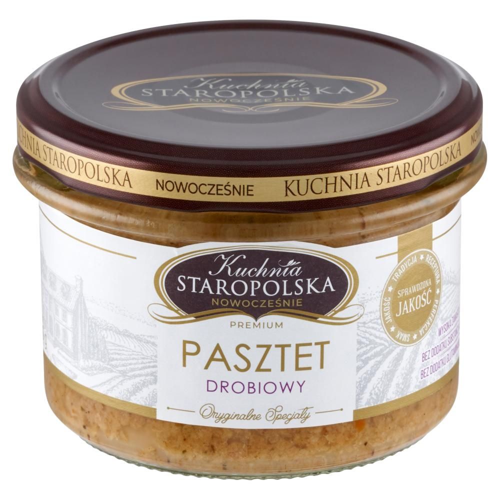 Kuchnia Staropolska Premium Pasztet drobiowy 160 g