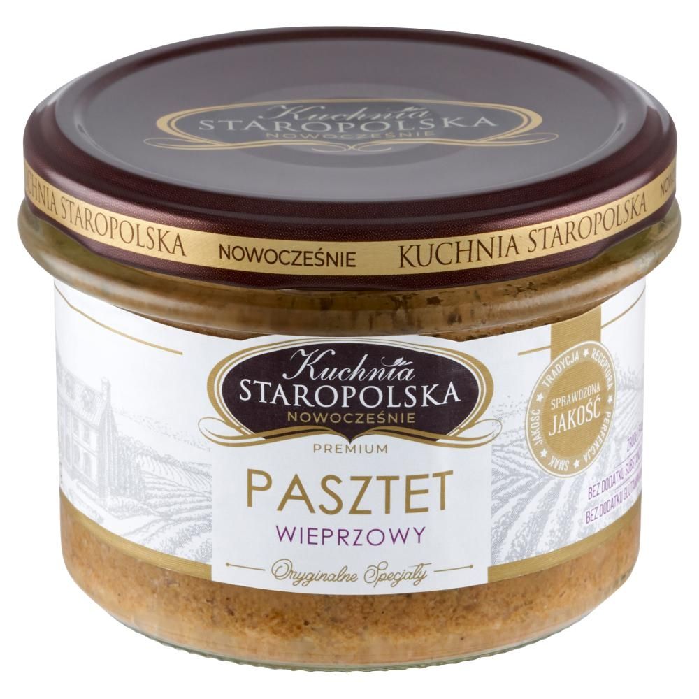 Kuchnia Staropolska Premium Pasztet wieprzowy 160 g