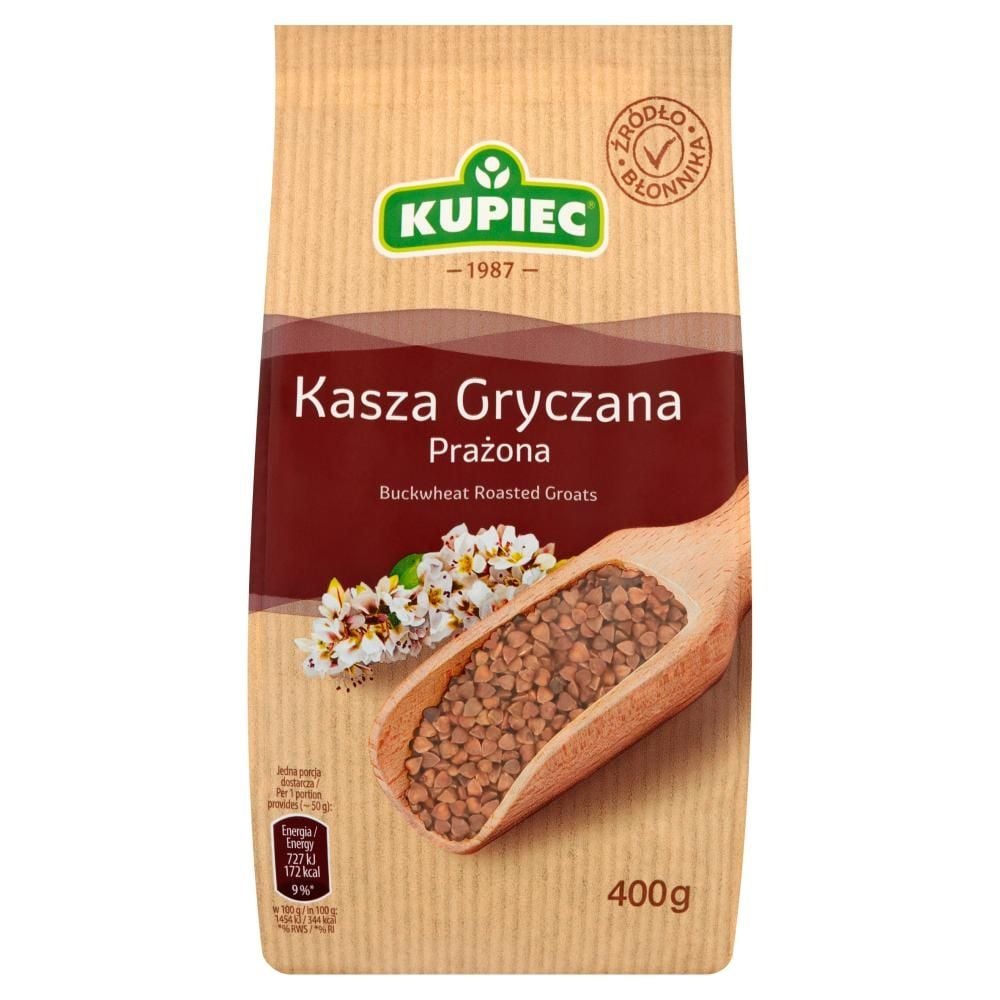 Kupiec Kasza gryczana prażona 400 g