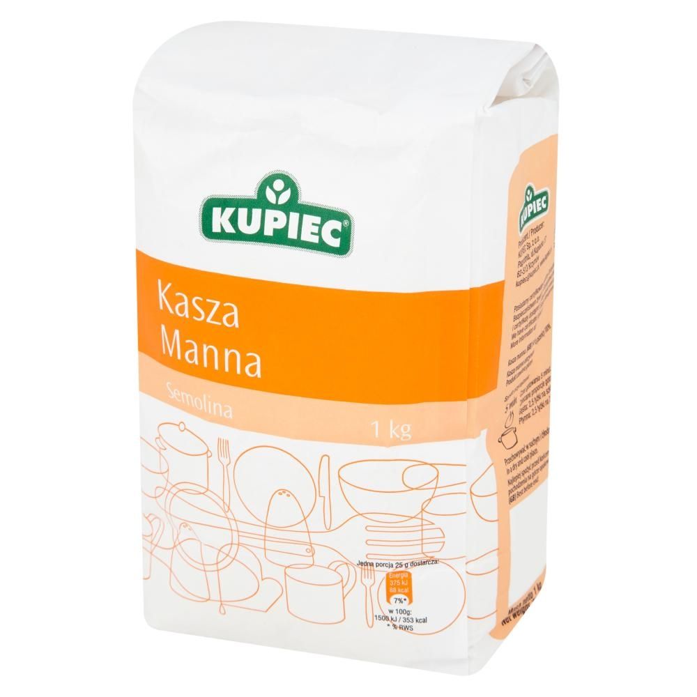 Kupiec Kasza manna 1 kg