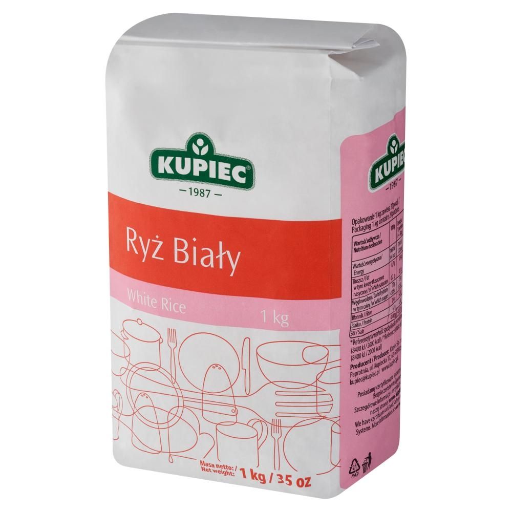 Kupiec Ryż biały 1 kg