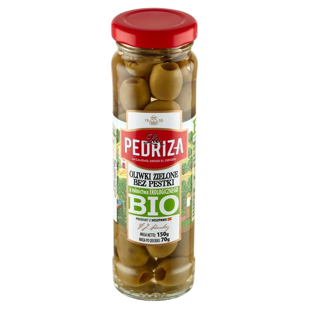 La Pedriza Bio Oliwki zielone bez pestki 150 g