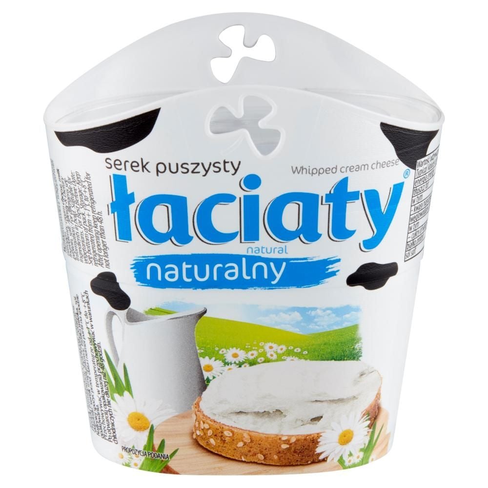 Łaciaty Serek puszysty naturalny 150 g