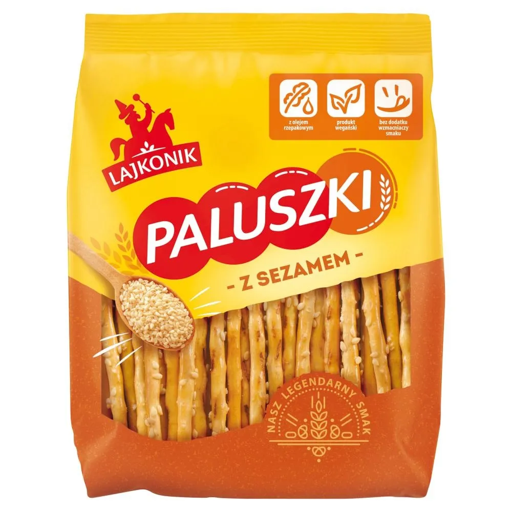 Lajkonik Paluszki z sezamem 150 g