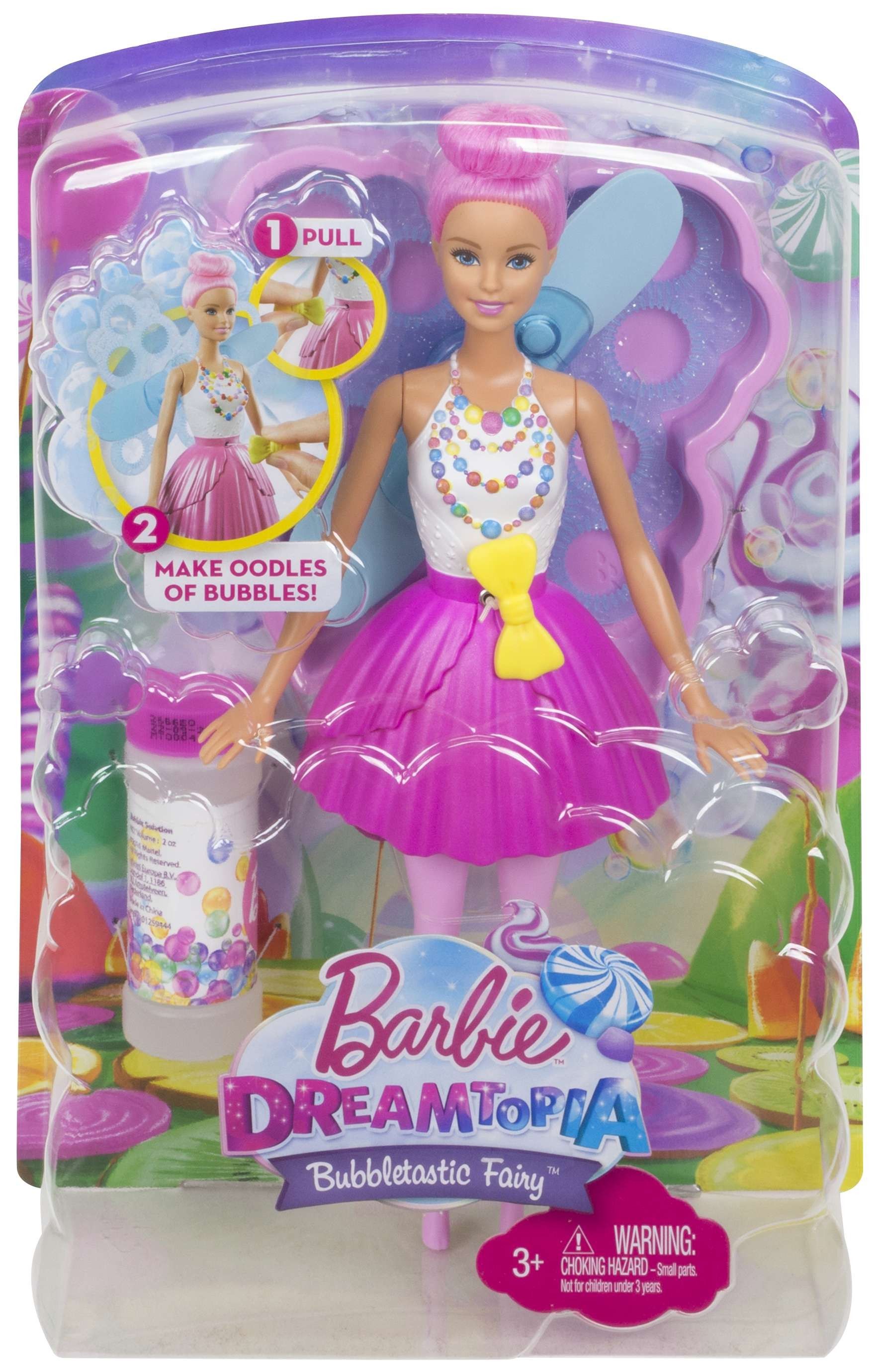 Lalka MATTEL Barbie bąbelkowa wróżka DVM94