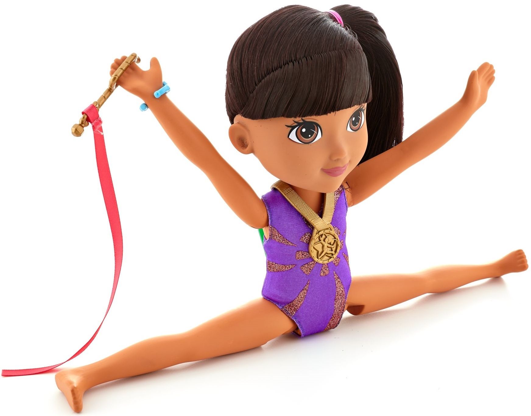 Lalka MATTEL Dora Supergimnastyczka mówiąca DTG62