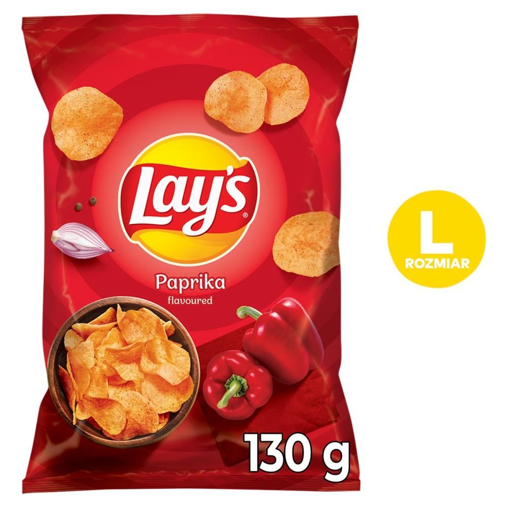 Lay's Chipsy ziemniaczane o smaku papryki 130 g