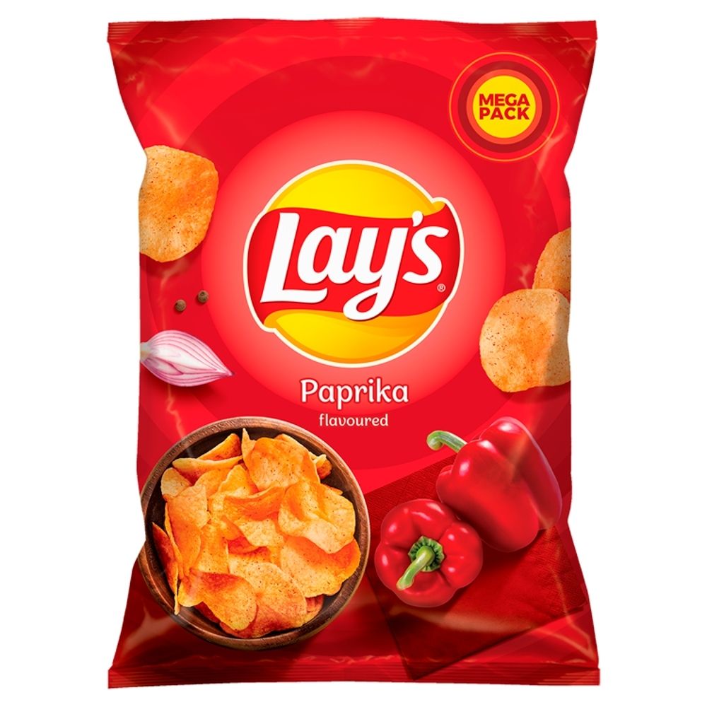 Lay's Chipsy ziemniaczane o smaku papryki 215 g Zakupy online z