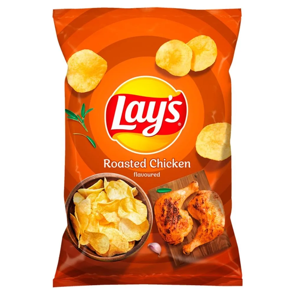 Lay's Chipsy ziemniaczane o smaku pieczonego kurczaka 140 g