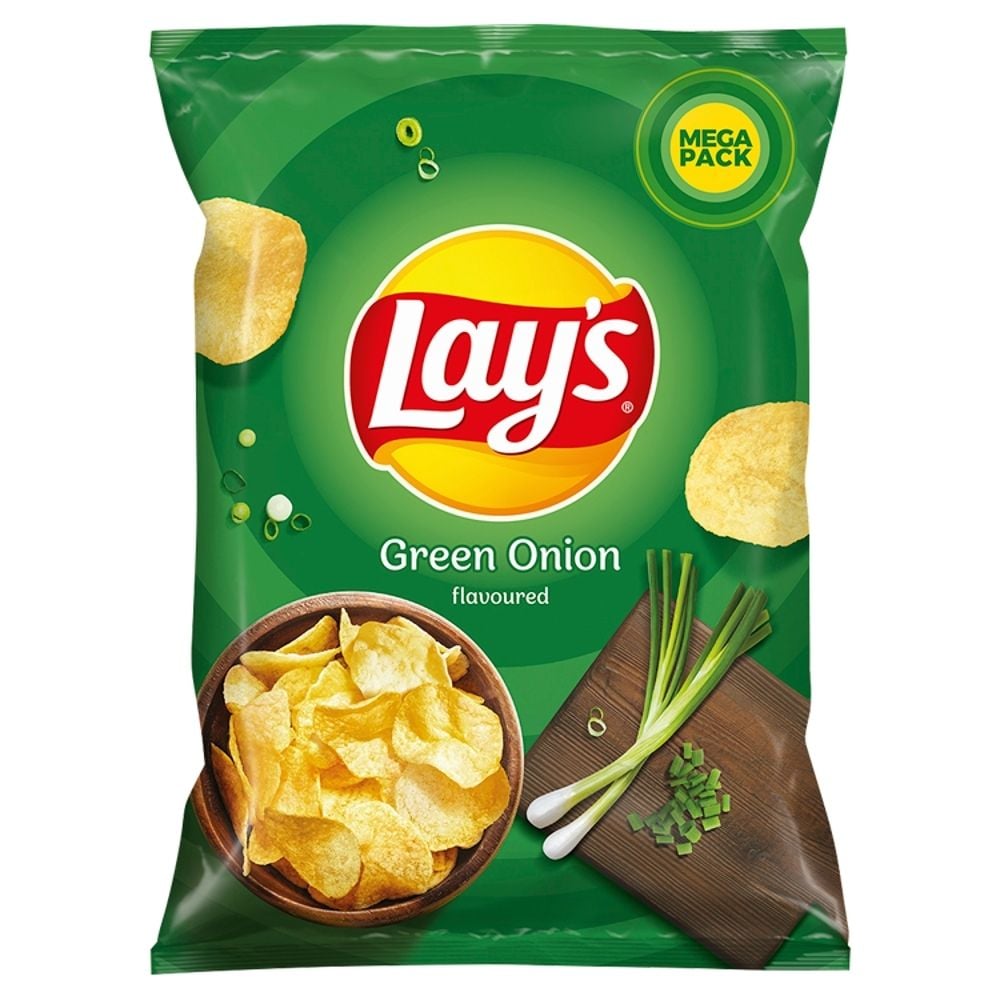 Lay's Chipsy Ziemniaczane O Smaku Zielonej Cebulki 215 G - Zakupy ...