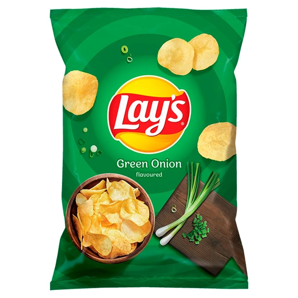 Lay's Chipsy ziemniaczane o smaku zielonej cebulki 60 g Zakupy online