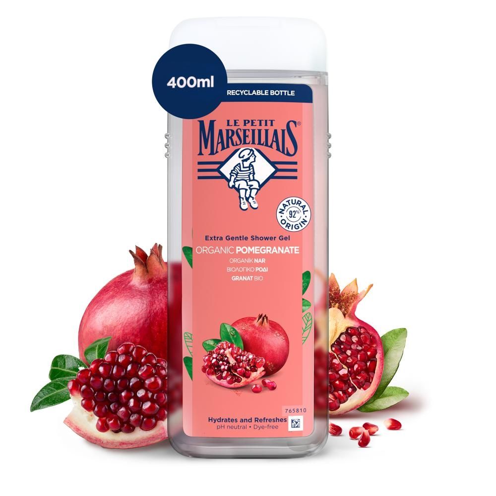 Le Petit Marseillais Żel pod prysznic granat bio 400 ml