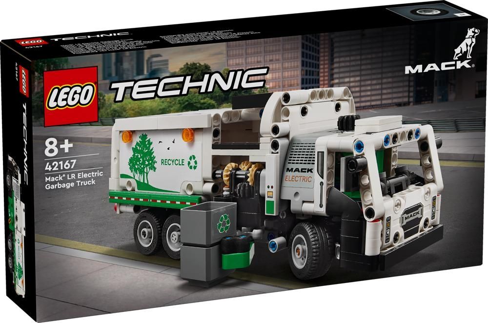 LEGO TECHNIC 42167 Śmieciarka Mack LR Electric