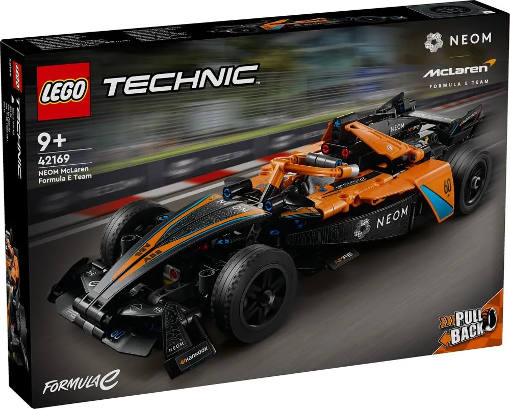 LEGO  TECHNIC 42169 NEOM McLaren Formula E Race Car