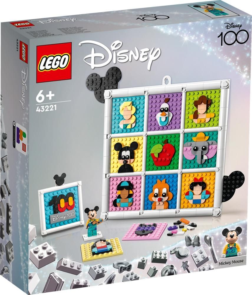 LEGO Disney  43221 100 lat kultowych animacji Disneya