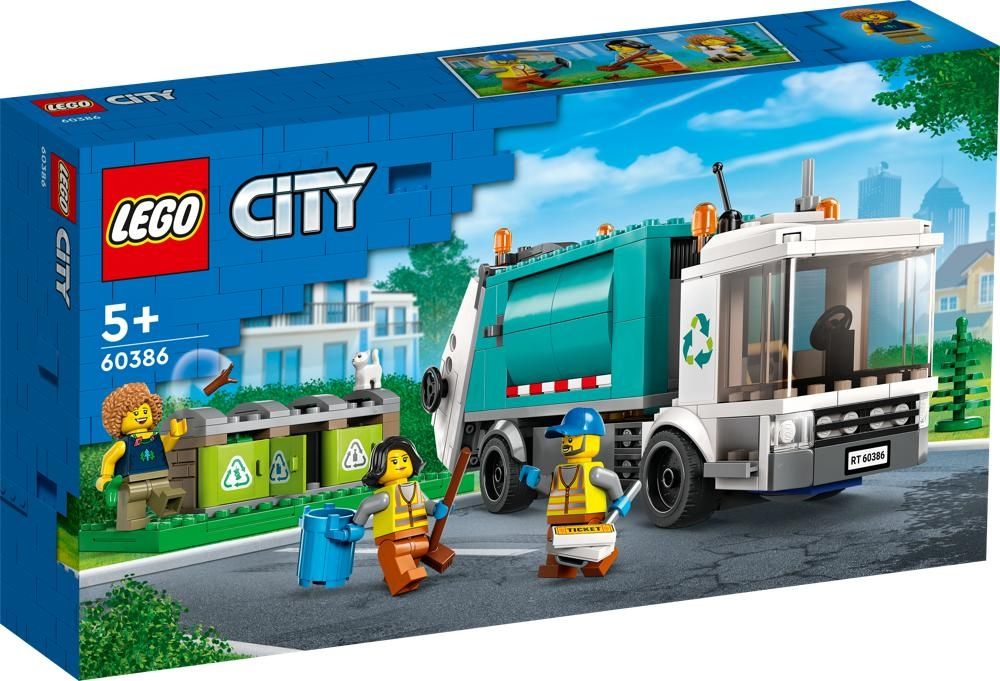 LEGO 60386 Ciężarówka recyklingowa