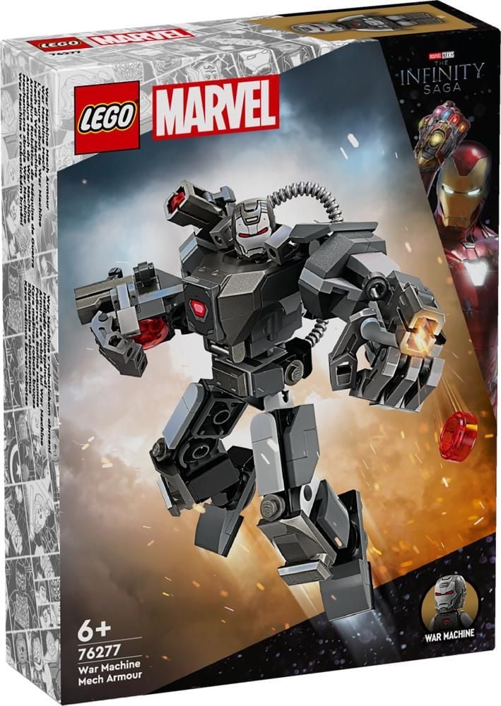 LEGO Marvel Super Heroes Mechaniczna zbroja War Machine 76277